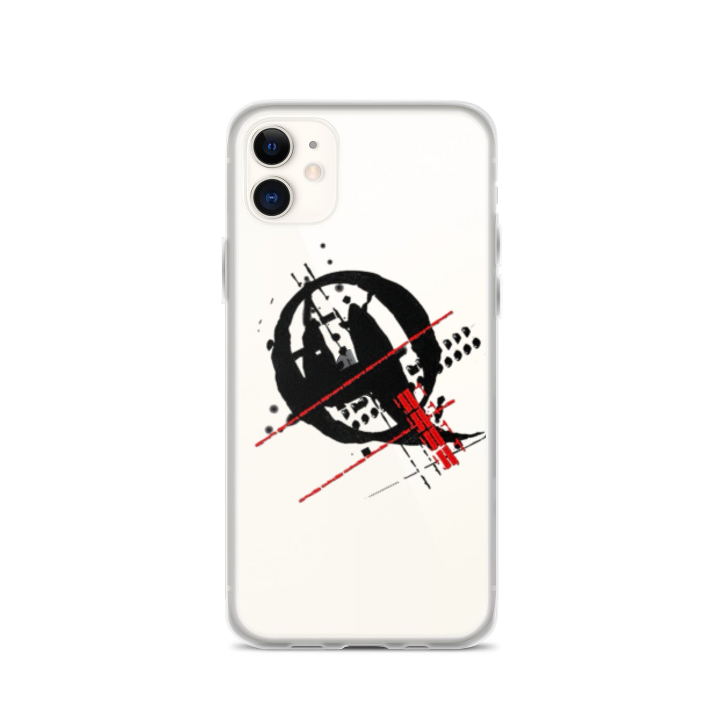 4Q Logo Clear Case for iPhone®
