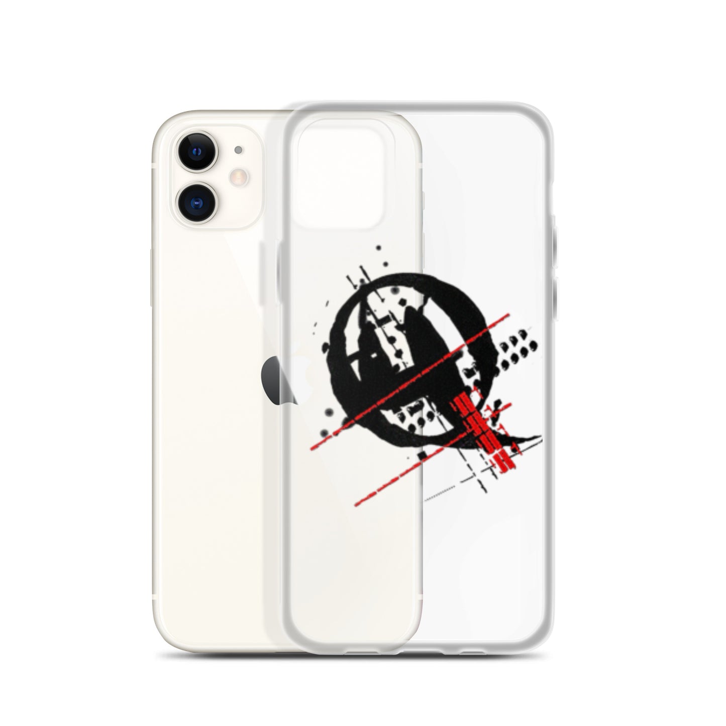 4Q Logo Clear Case for iPhone®