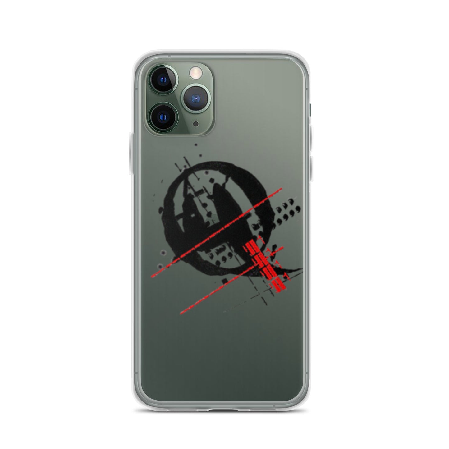 4Q Logo Clear Case for iPhone®
