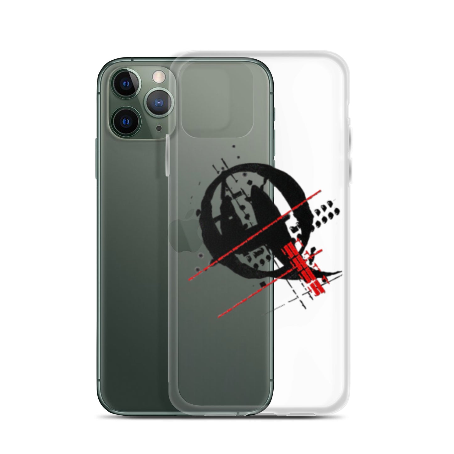 4Q Logo Clear Case for iPhone®