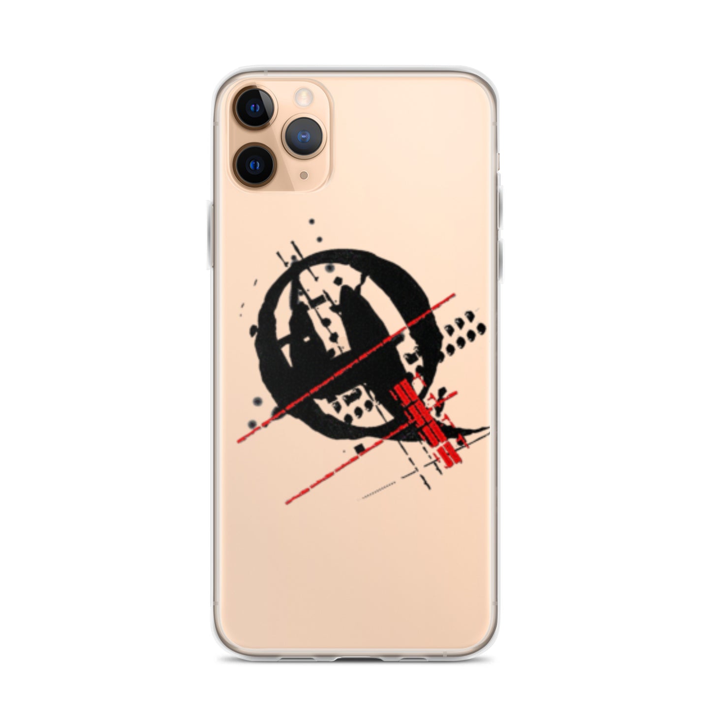 4Q Logo Clear Case for iPhone®
