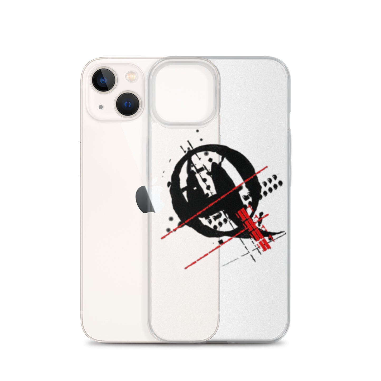 4Q Logo Clear Case for iPhone®