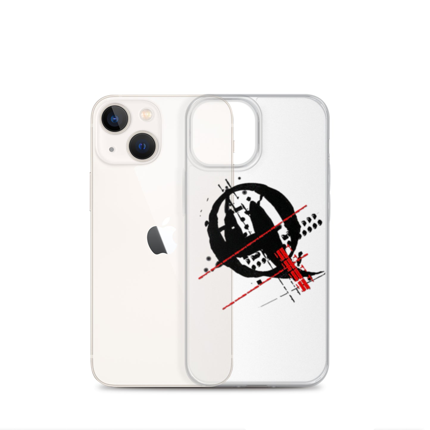 4Q Logo Clear Case for iPhone®