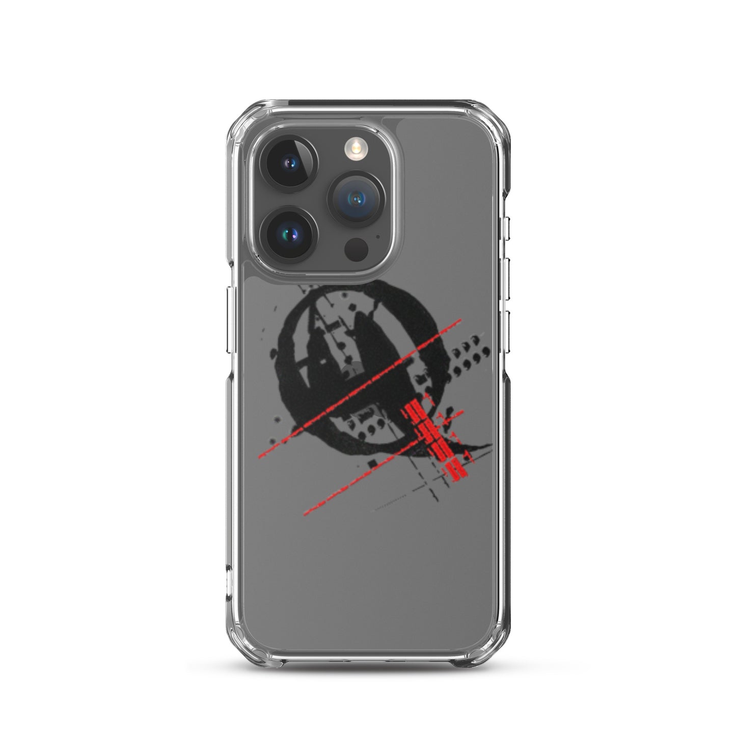 4Q Logo Clear Case for iPhone®