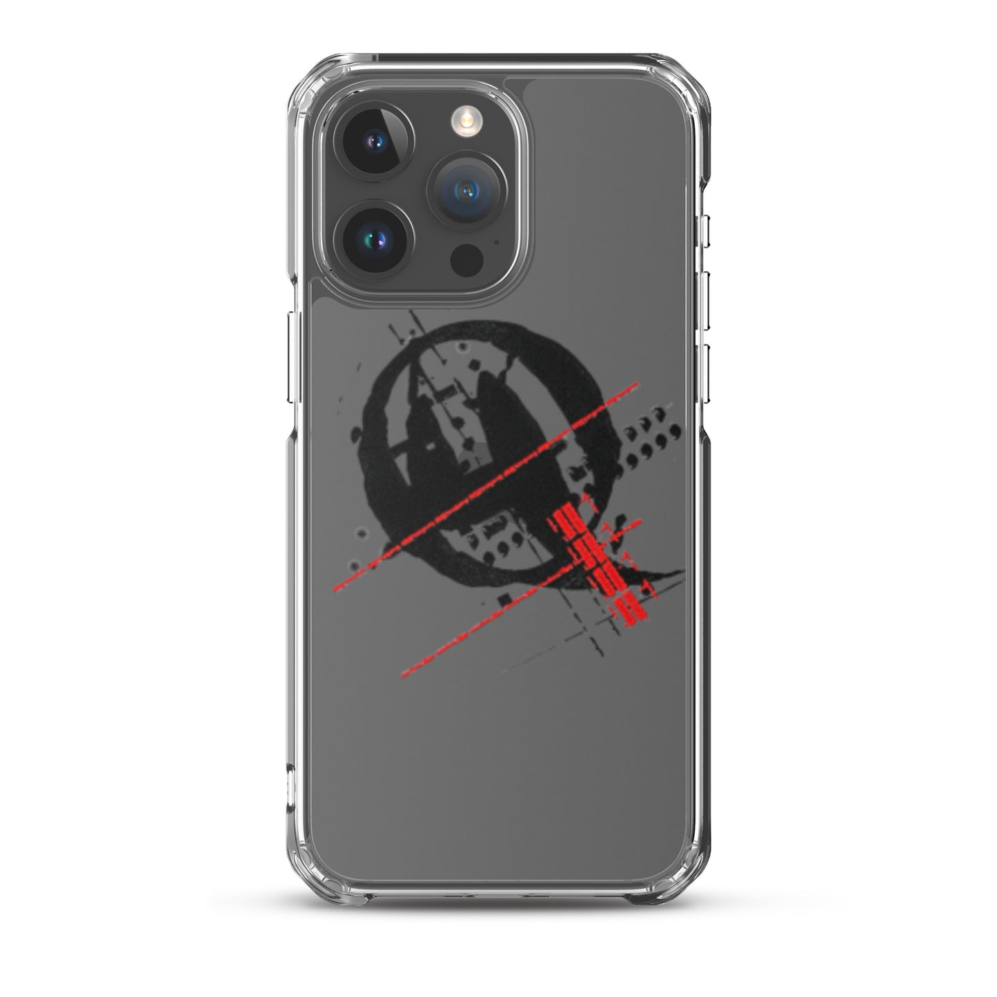 4Q Logo Clear Case for iPhone®
