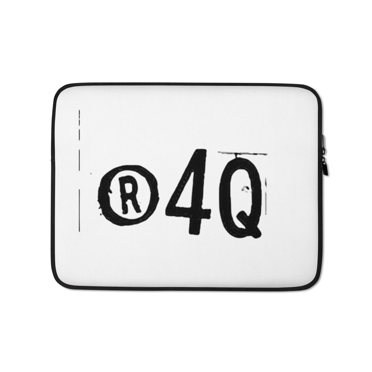 Back 2 Basics 4Q Logo Laptop Sleeve